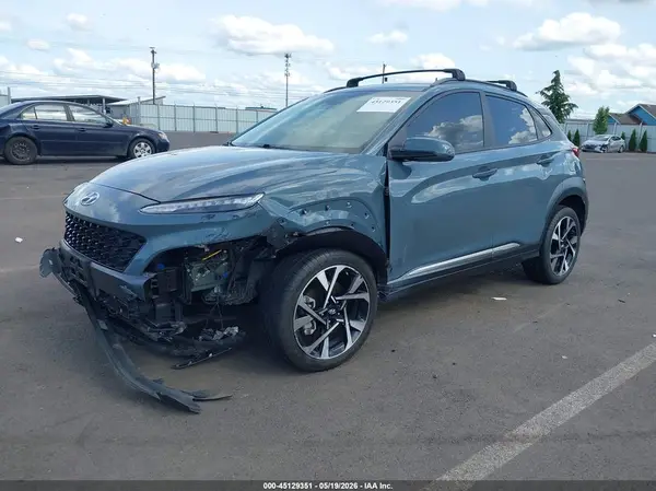 KM8K5CA30NU876826 2022 HYUNDAI KONA - Image 2
