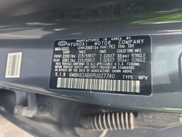 KM8K62AB6PU027740 2023 HYUNDAI KONA - Image 8