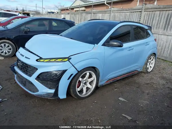KM8KH3AC2NU001657 2022 HYUNDAI KONA - Image 2