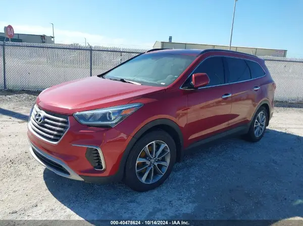KM8SM4HF2HU244438 2017 HYUNDAI SANTA FE - Image 2