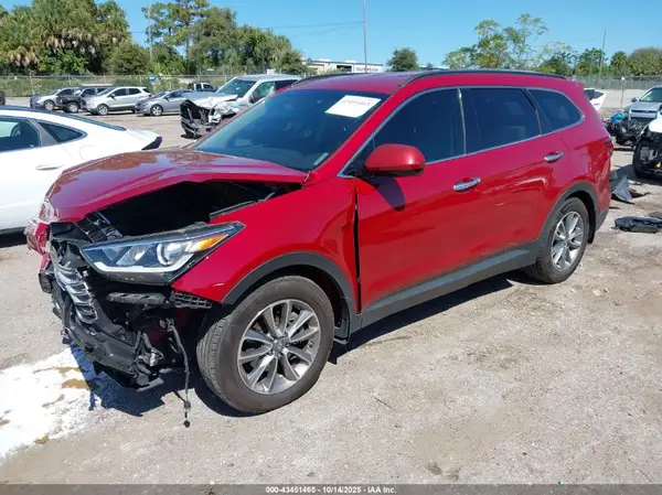 KM8SM4HF7HU240143 2017 HYUNDAI SANTA FE - Image 2