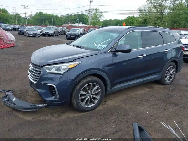 KM8SM4HF8HU167087 2017 HYUNDAI SANTA FE - Image 2