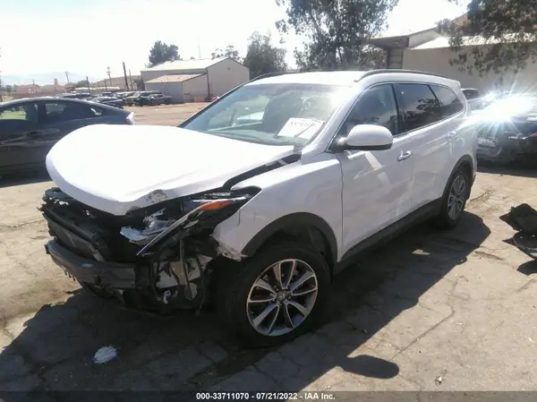KM8SM4HF8HU223092 2017 HYUNDAI SANTA FE - Image 2
