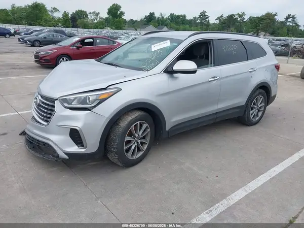 KM8SM4HF9HU201957 2017 HYUNDAI SANTA FE - Image 2