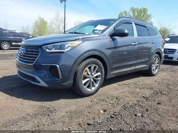 KM8SMDHF2HU190509 2017 HYUNDAI SANTA FE - Image 2