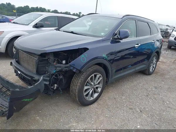 KM8SMDHF8HU176548 2017 HYUNDAI SANTA FE - Image 2