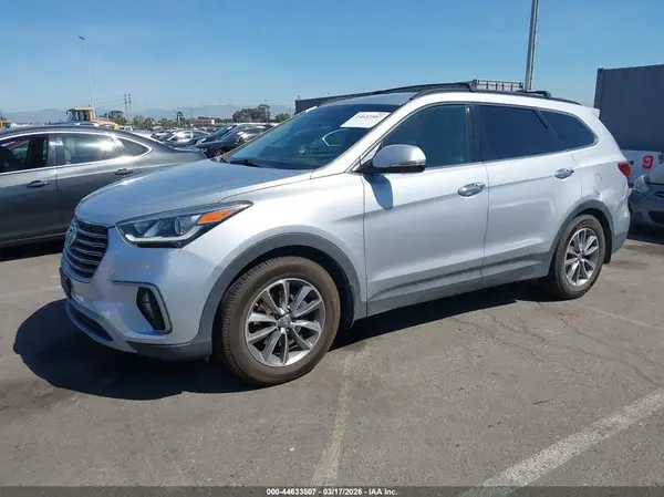 KM8SN4HF1JU264408 2018 HYUNDAI SANTA FE - Image 2