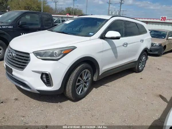 KM8SN4HFXHU184809 2017 HYUNDAI SANTA FE - Image 2