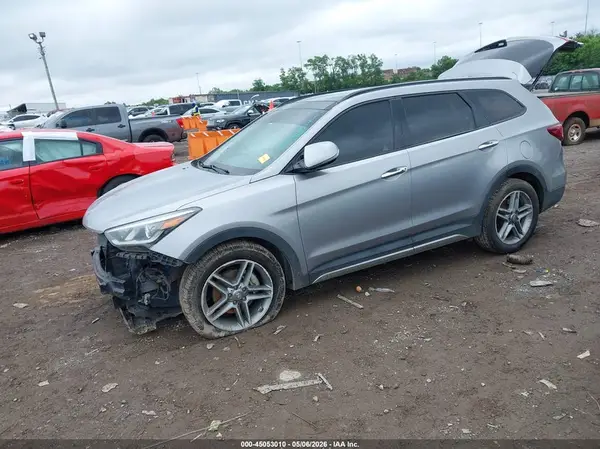 KM8SR4HF0HU216459 2017 HYUNDAI SANTA FE - Image 2
