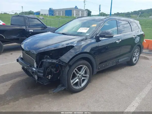 KM8SR4HF1HU195802 2017 HYUNDAI SANTA FE - Image 2