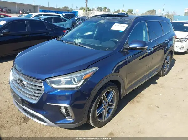 KM8SR4HF2HU254923 2017 HYUNDAI SANTA FE - Image 2
