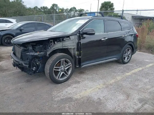 KM8SR4HF4HU183661 2017 HYUNDAI SANTA FE - Image 2