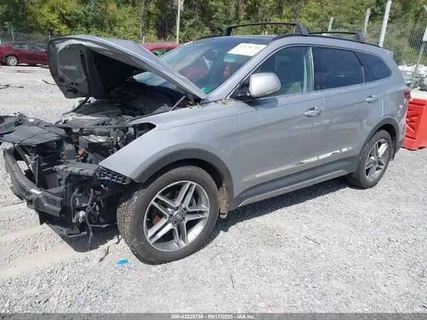 KM8SR4HF7HU216720 2017 HYUNDAI SANTA FE - Image 2
