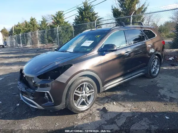KM8SRDHF6HU220385 2017 HYUNDAI SANTA FE - Image 2