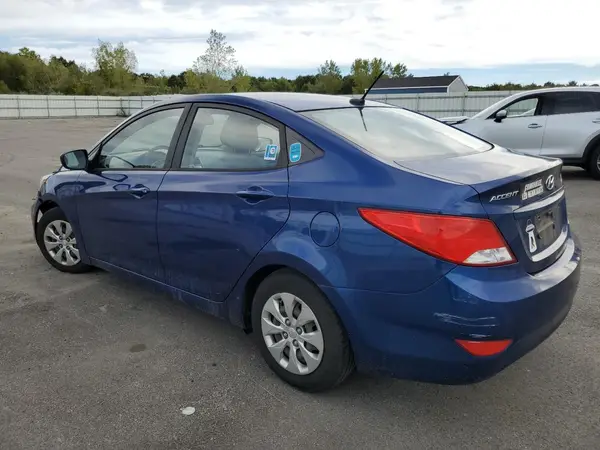 KMHCT4AE1GU003834 2016 HYUNDAI ACCENT - Image 2
