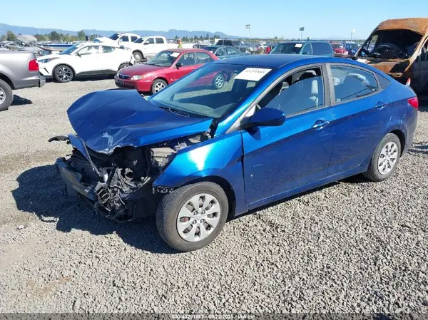KMHCT4AE1GU076637 2016 HYUNDAI ACCENT - Image 2