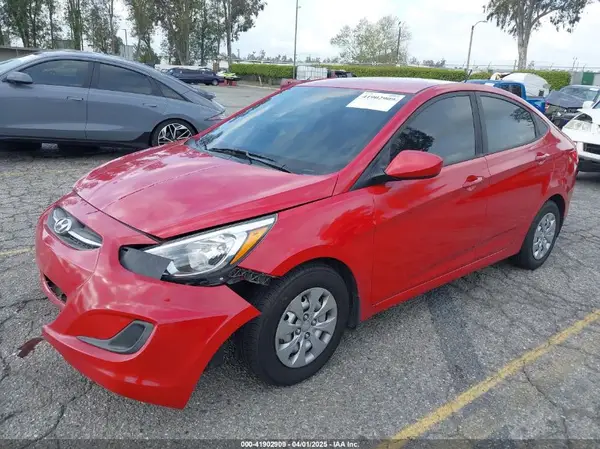 KMHCT4AE1GU083877 2016 HYUNDAI ACCENT - Image 2