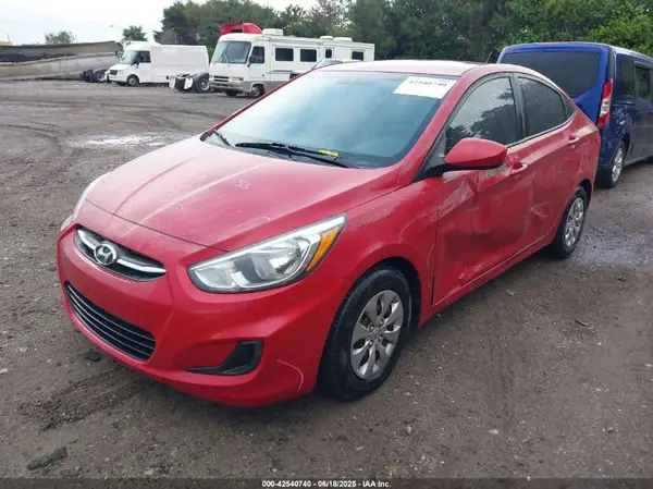 KMHCT4AE2GU136070 2016 HYUNDAI ACCENT - Image 2