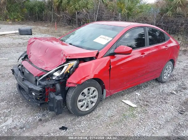 KMHCT4AE2GU148509 2016 HYUNDAI ACCENT - Image 2