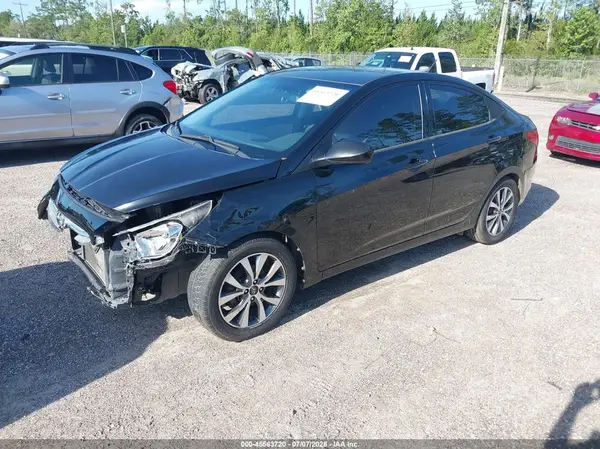 KMHCT4AE2HU370615 2017 HYUNDAI ACCENT - Image 2