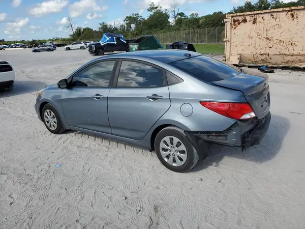 KMHCT4AE2HU377340 2017 HYUNDAI ACCENT - Image 2