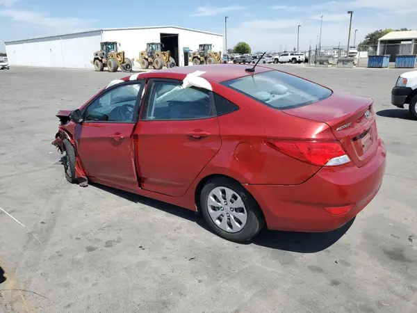 KMHCT4AE2HU379167 2017 HYUNDAI ACCENT - Image 2