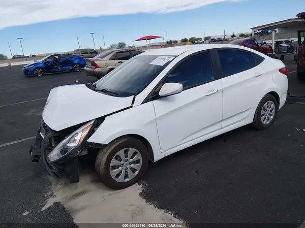 KMHCT4AE3GU066837 2016 HYUNDAI ACCENT - Image 2