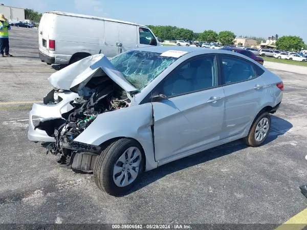 KMHCT4AE3GU161107 2016 HYUNDAI ACCENT - Image 2