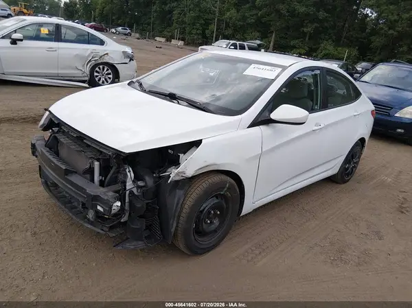KMHCT4AE3GU974348 2016 HYUNDAI ACCENT - Image 2