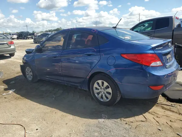 KMHCT4AE3HU186333 2017 HYUNDAI ACCENT - Image 2