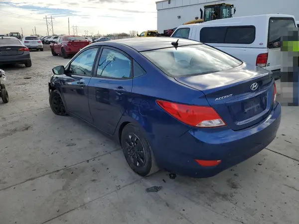KMHCT4AE3HU291809 2017 HYUNDAI ACCENT - Image 2