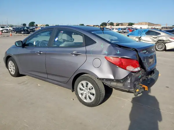 KMHCT4AE4GU091374 2016 HYUNDAI ACCENT - Image 2