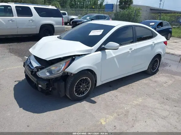 KMHCT4AE4GU994432 2016 HYUNDAI ACCENT - Image 2