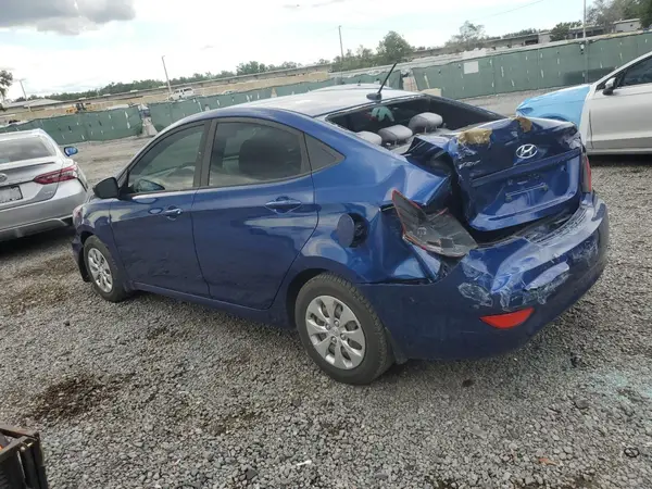 KMHCT4AE6GU092865 2016 HYUNDAI ACCENT - Image 2