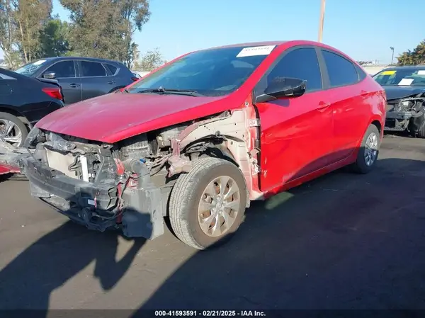 KMHCT4AE7HU176310 2017 HYUNDAI ACCENT - Image 2