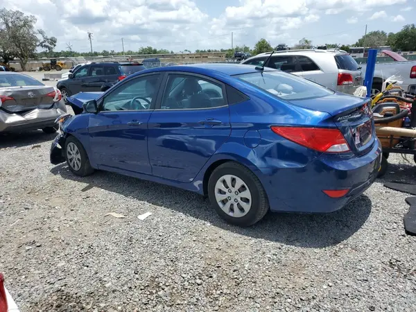 KMHCT4AE8GU019044 2016 HYUNDAI ACCENT - Image 2
