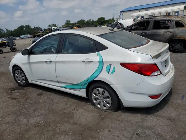 KMHCT4AE8GU108578 2016 HYUNDAI ACCENT - Image 2