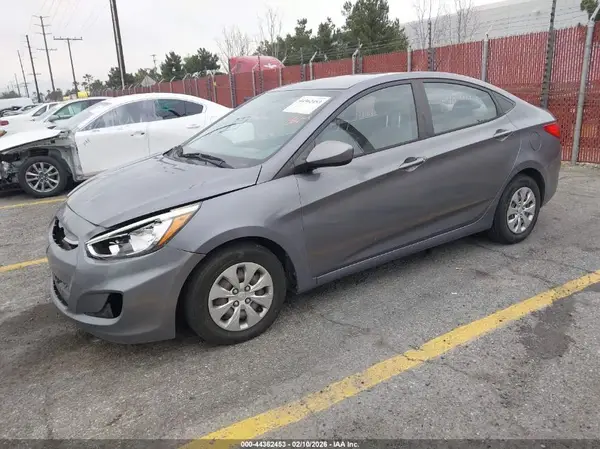 KMHCT4AE9GU041621 2016 HYUNDAI ACCENT - Image 2