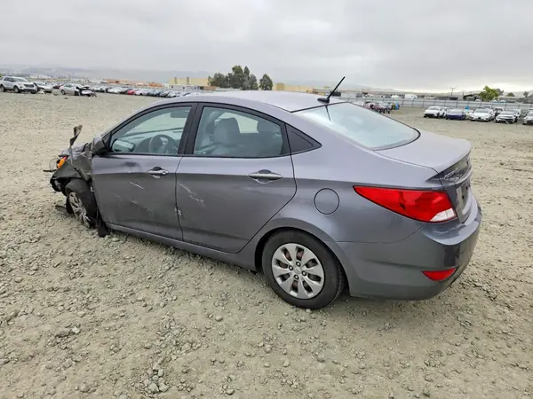 KMHCT4AE9GU980784 2016 HYUNDAI ACCENT - Image 2