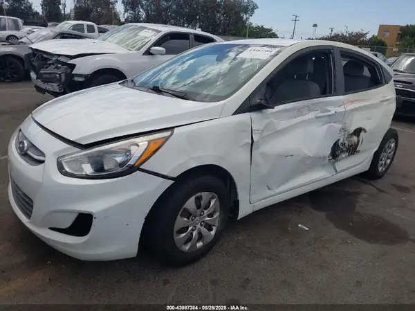 KMHCT4AEXGU036301 2016 HYUNDAI ACCENT - Image 2