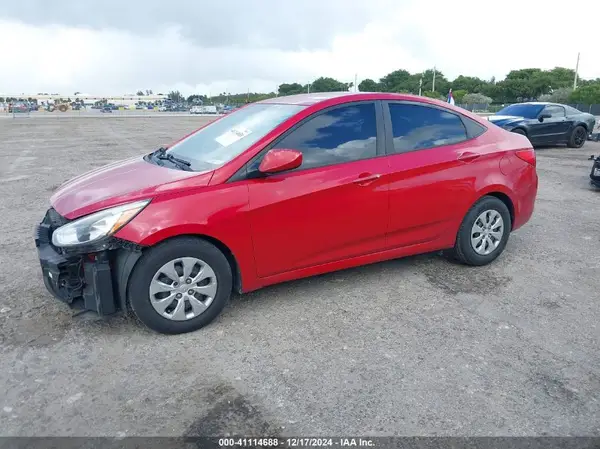 KMHCT4AEXGU043622 2016 HYUNDAI ACCENT - Image 2