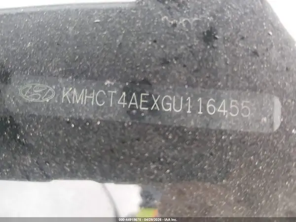 KMHCT4AEXGU116455 2016 HYUNDAI ACCENT - Image 8