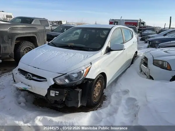 KMHCT5AE2GU238278 2016 HYUNDAI ACCENT - Image 2