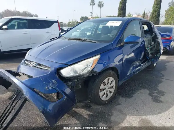 KMHCT5AE2GU256926 2016 HYUNDAI ACCENT - Image 2