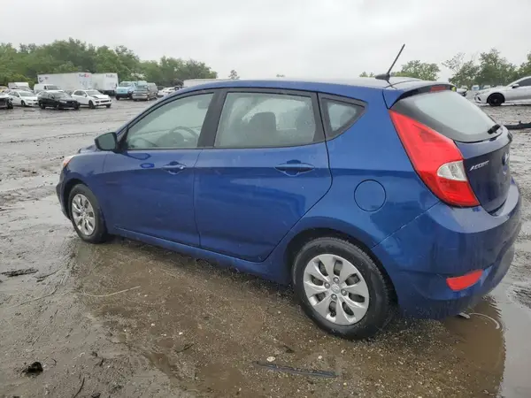 KMHCT5AE2HU338320 2017 HYUNDAI ACCENT - Image 2
