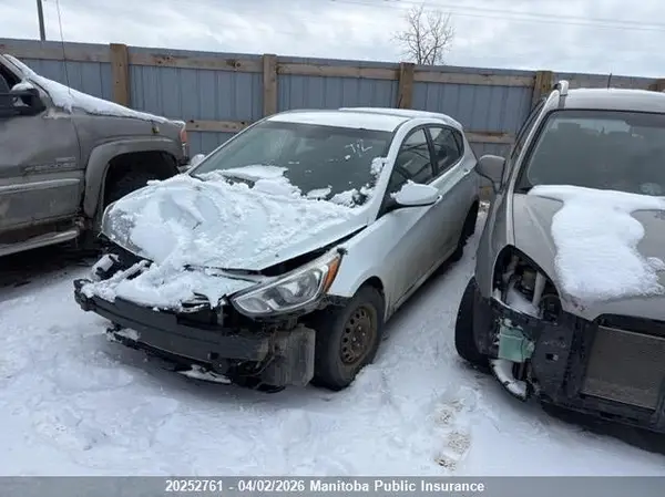 KMHCT5AE4GU282847 2016 HYUNDAI ACCENT - Image 2