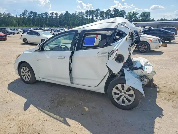 KMHCT5AE6GU252782 2016 HYUNDAI ACCENT - Image 2
