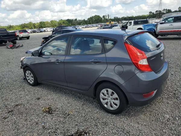 KMHCT5AE6GU255861 2016 HYUNDAI ACCENT - Image 2