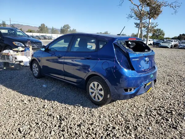 KMHCT5AE6HU311119 2017 HYUNDAI ACCENT - Image 2