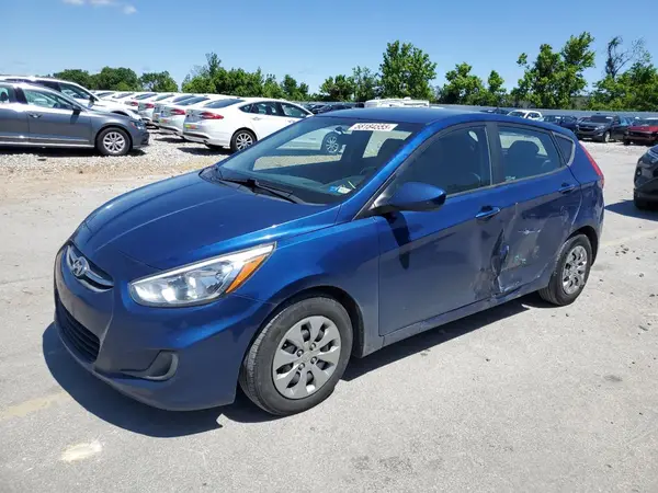 KMHCT5AE7HU313283 2017 HYUNDAI ACCENT - Image 1